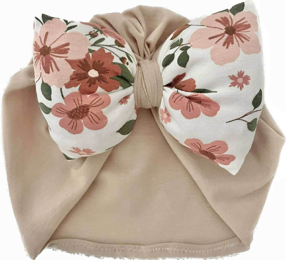 Τουρμπάνι Beige Flower