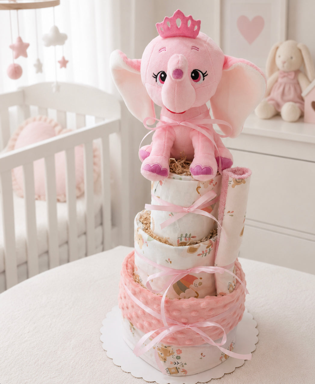 Μωροτούρτα Pink Elephant