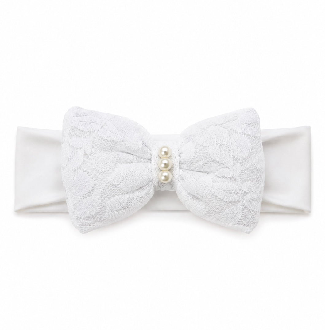 Χειροποίητη κορδέλα Snow Pearl