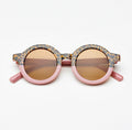 Leopard Powder Rose Sunglasses 3-6 ετών